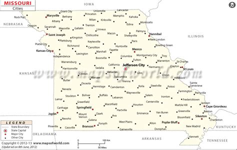 missouri largest cities|List of cities in Missouri .